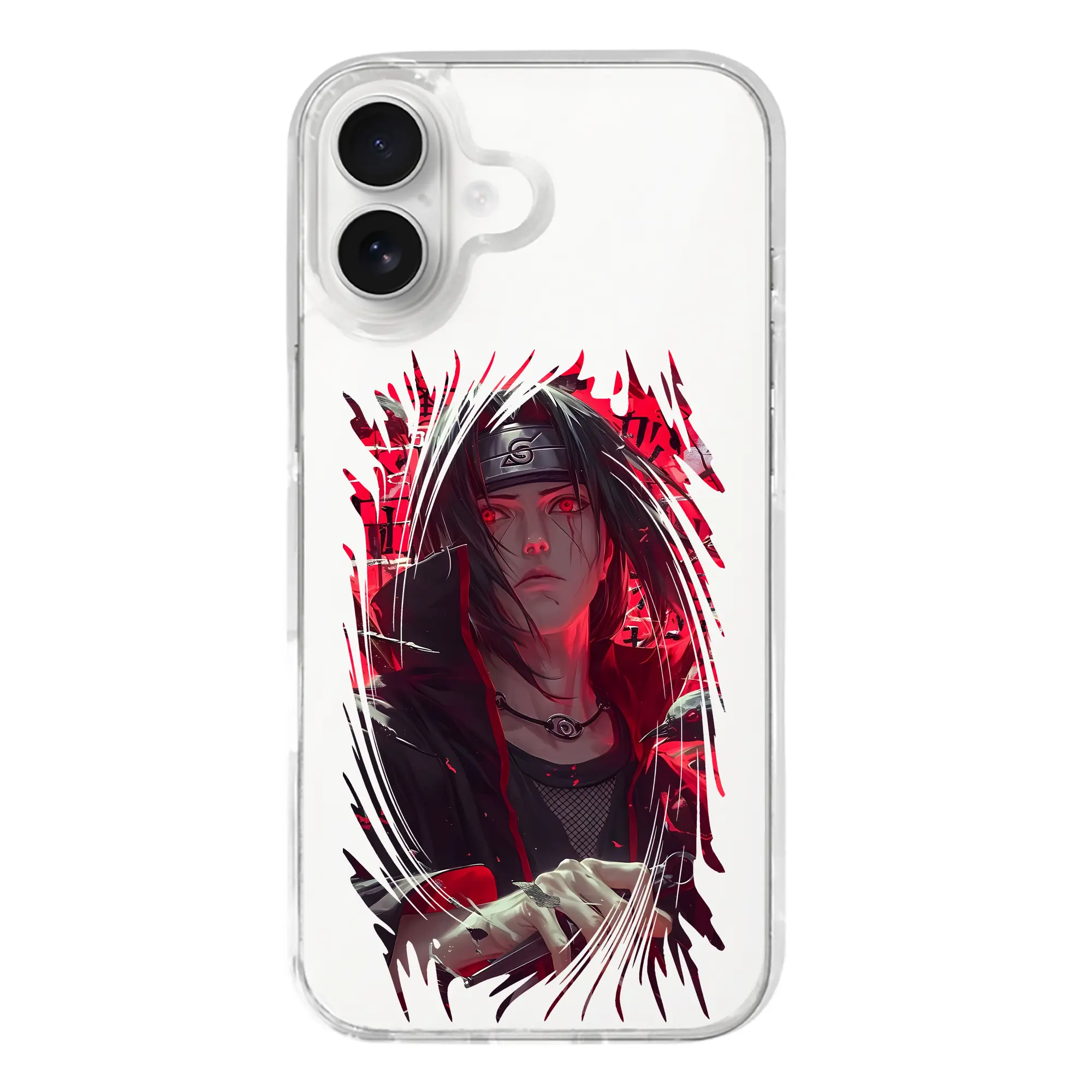 ナルト グッズ うちは イタチ - iPhone 17シリーズ 透明スマホケース – 薄型・耐衝撃・精密フィット保護カバー